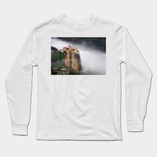 Roussanou Monastery, Meteora Long Sleeve T-Shirt